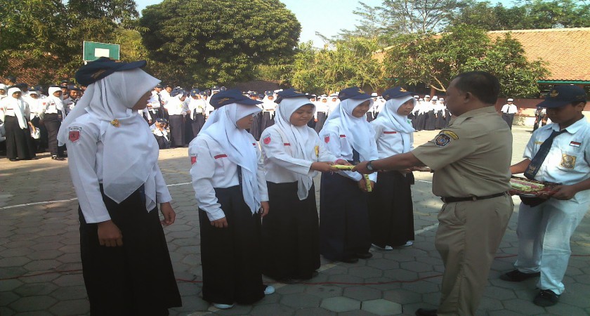 Siswi SMPN 2 Jumantono Juara III Lomba Kader Kesehatan Kab. Karanganyar