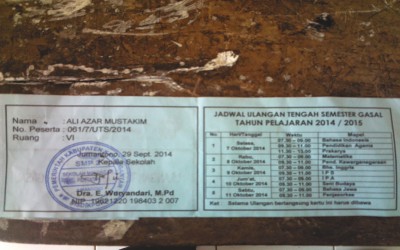 UTS 2014 SMPN 2 Jumantono